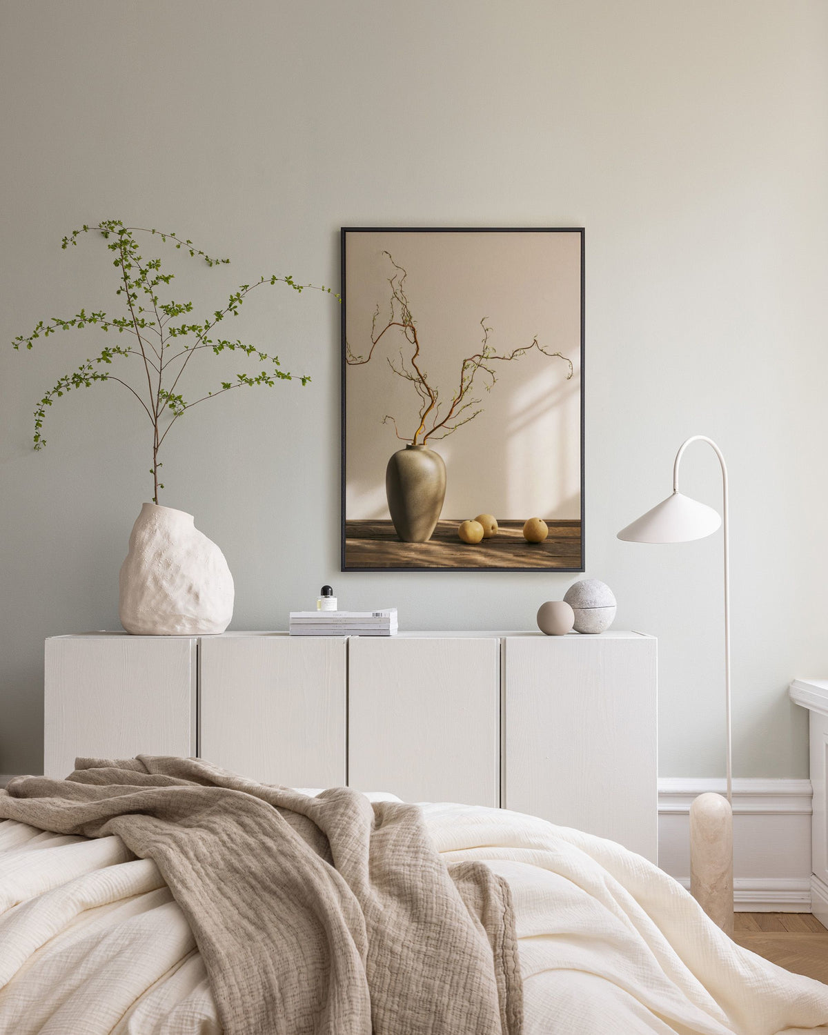 Soft Noon Canvas print
