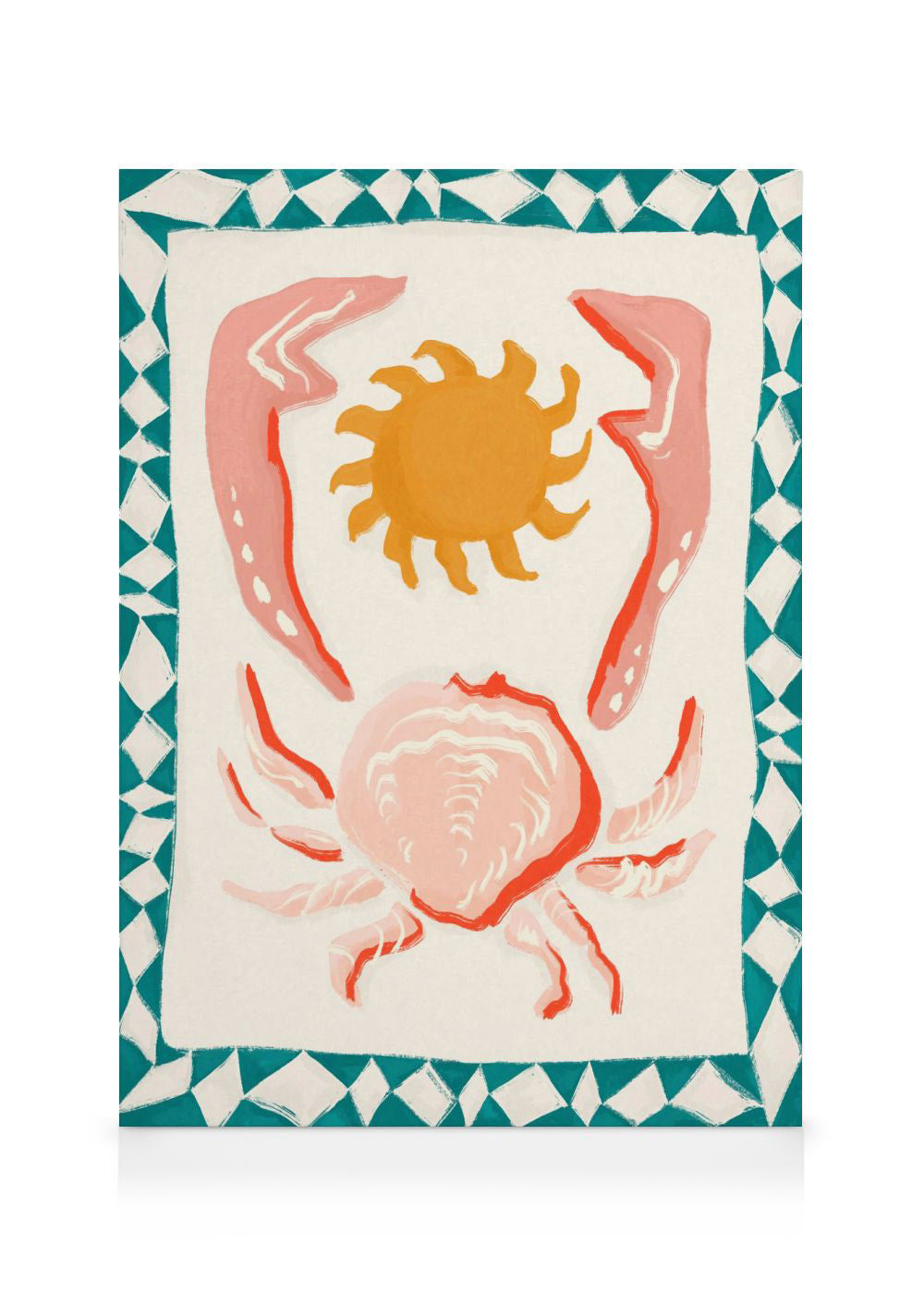 Sun Crab Canvas