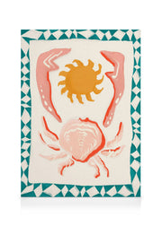 Sun Crab Canvas