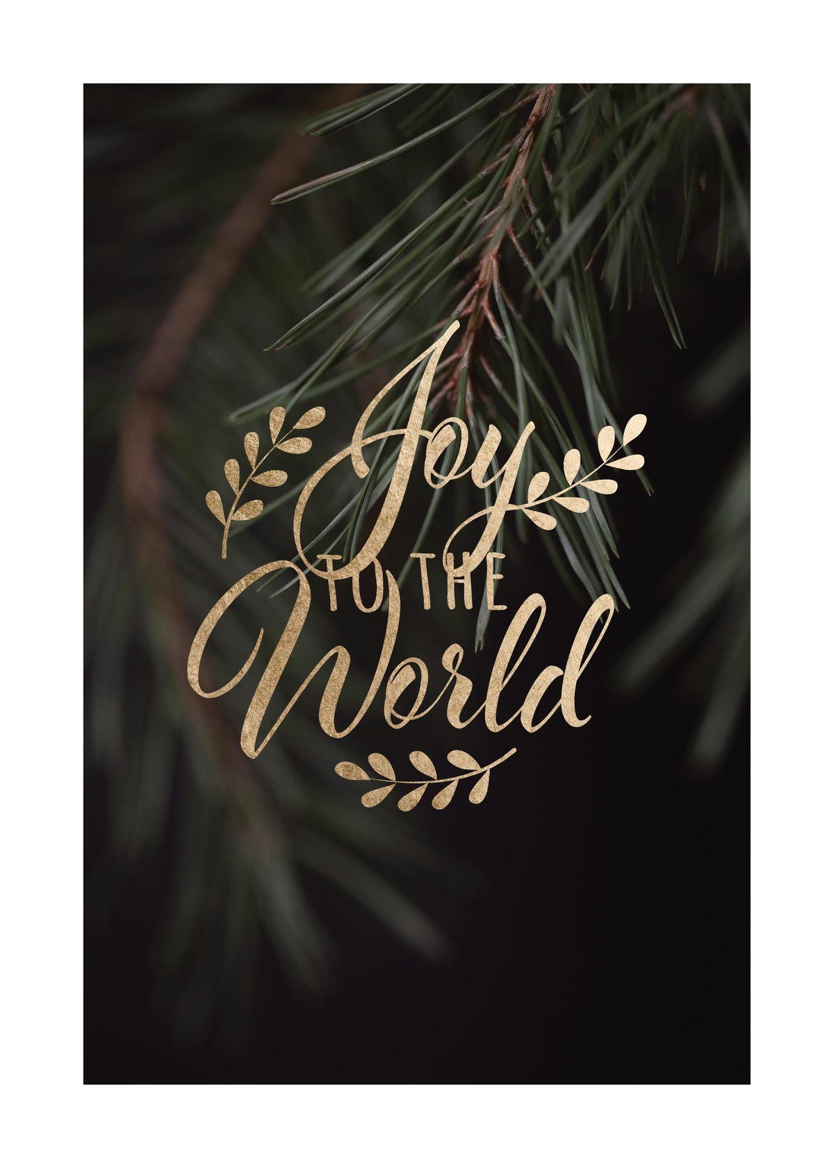 Joy to the World Print