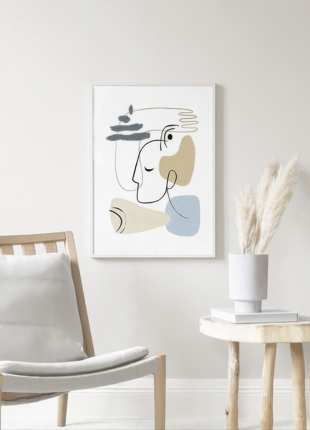 Abstract Forms No1 Print