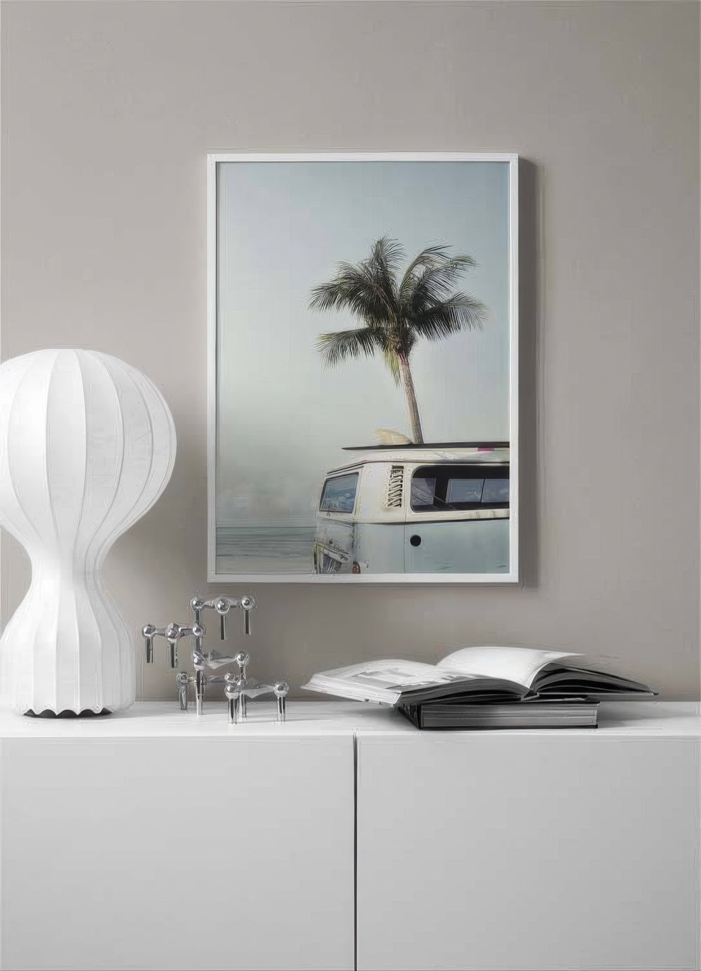 Surfers Van Print