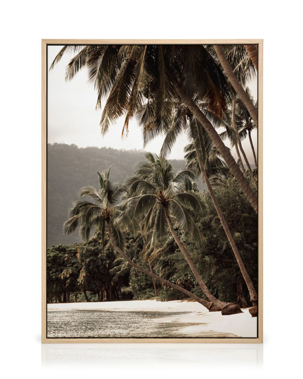 Tropical Embrace Canvas print