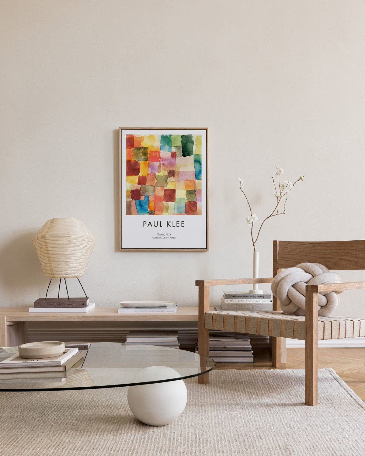 Paul Klee - Untitled Canvas print