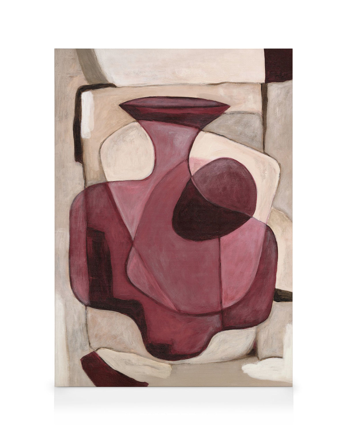 Bordeaux Vase Canvas print