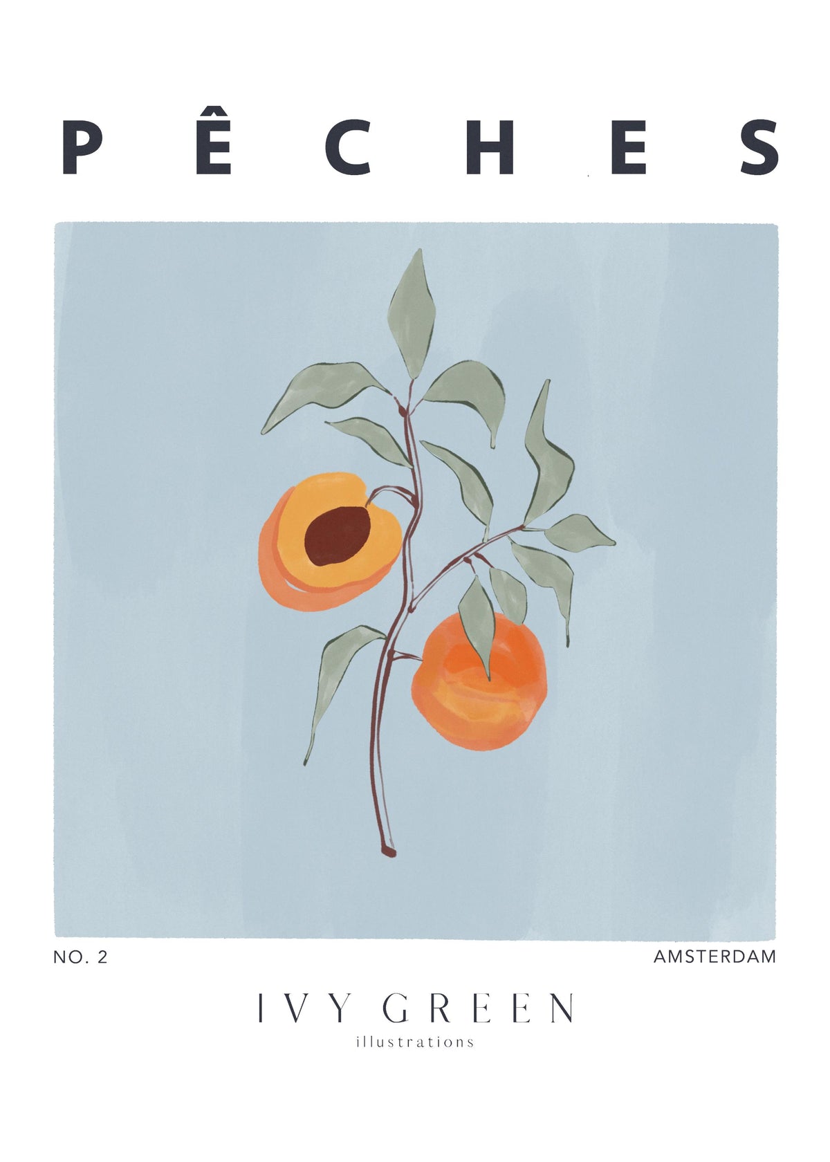 Ivy Green - Peches Print