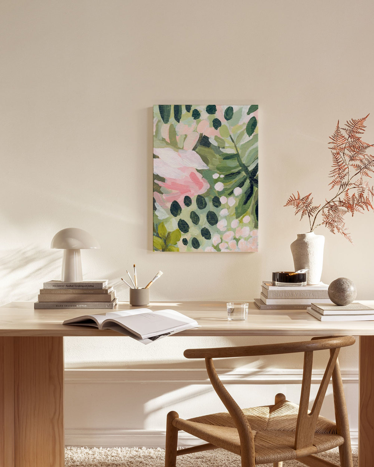 Botanique Canvas print