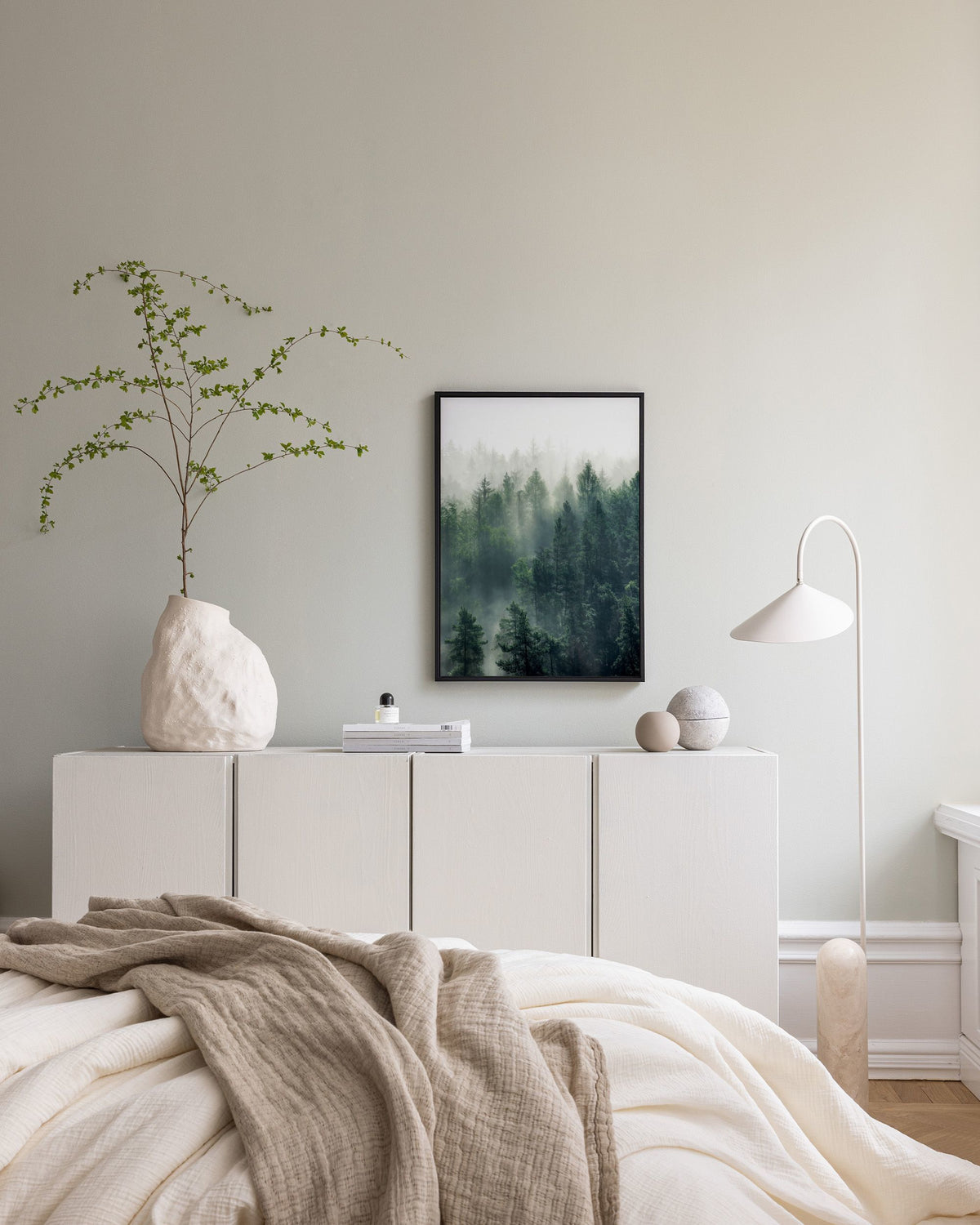 Forest Veil No3 Canvas print