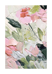 Flowers in Paint No1 Print