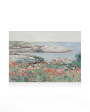 Frederick Childe Hassam - Poppies on the Isles of Shoals Canvas