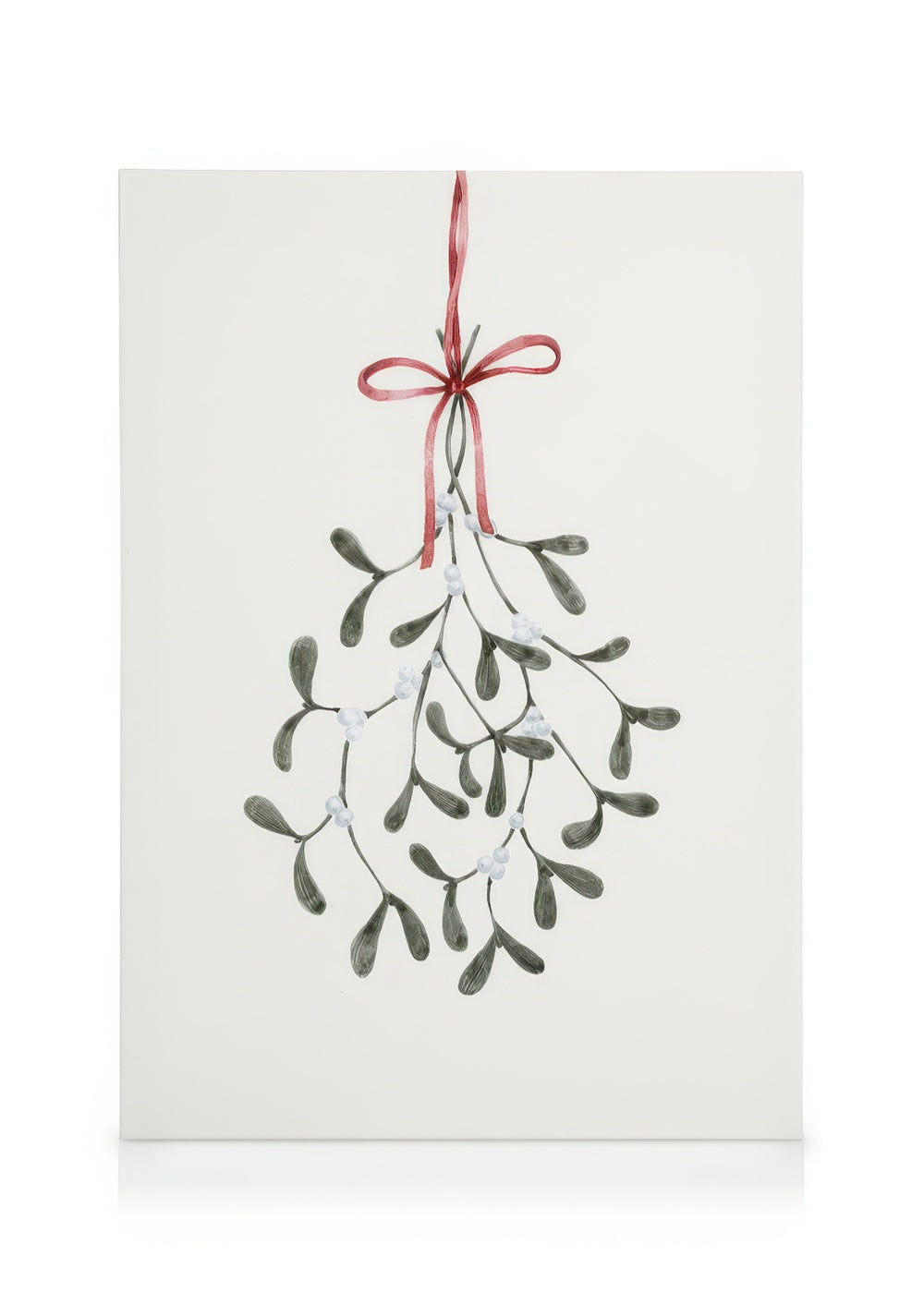 Under the Mistletoe Canvas print