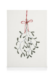 Under the Mistletoe Canvas print