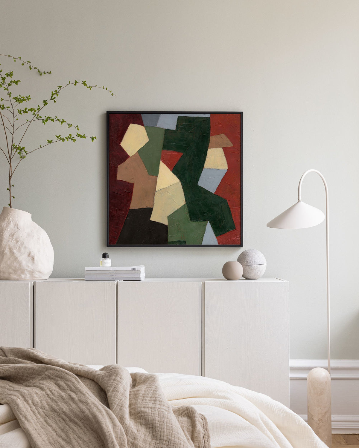 In the Market Canvas print