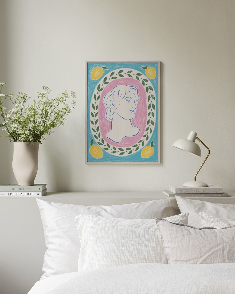 Portrait of a Statue Print