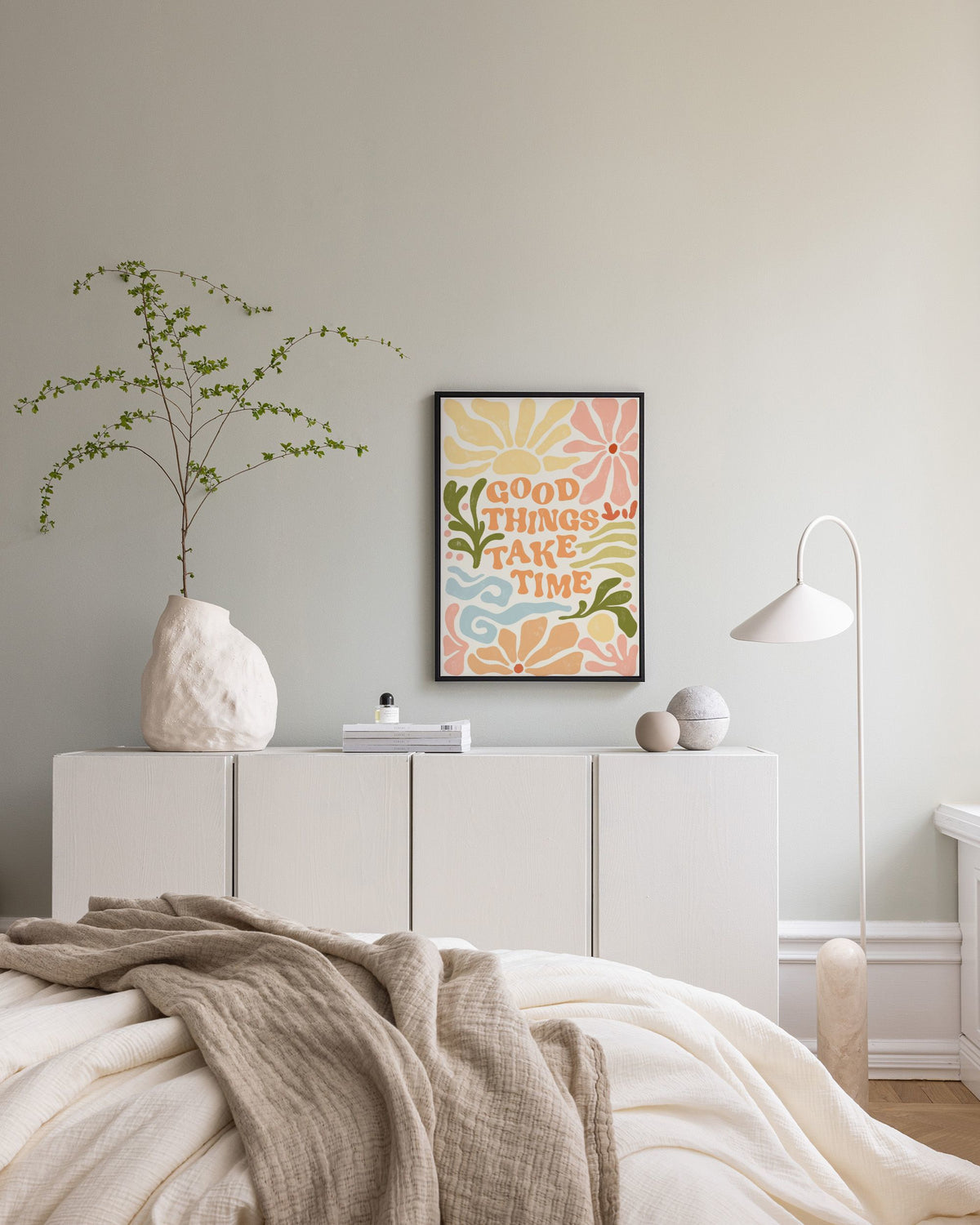 Good Things in Pastel Canvas print