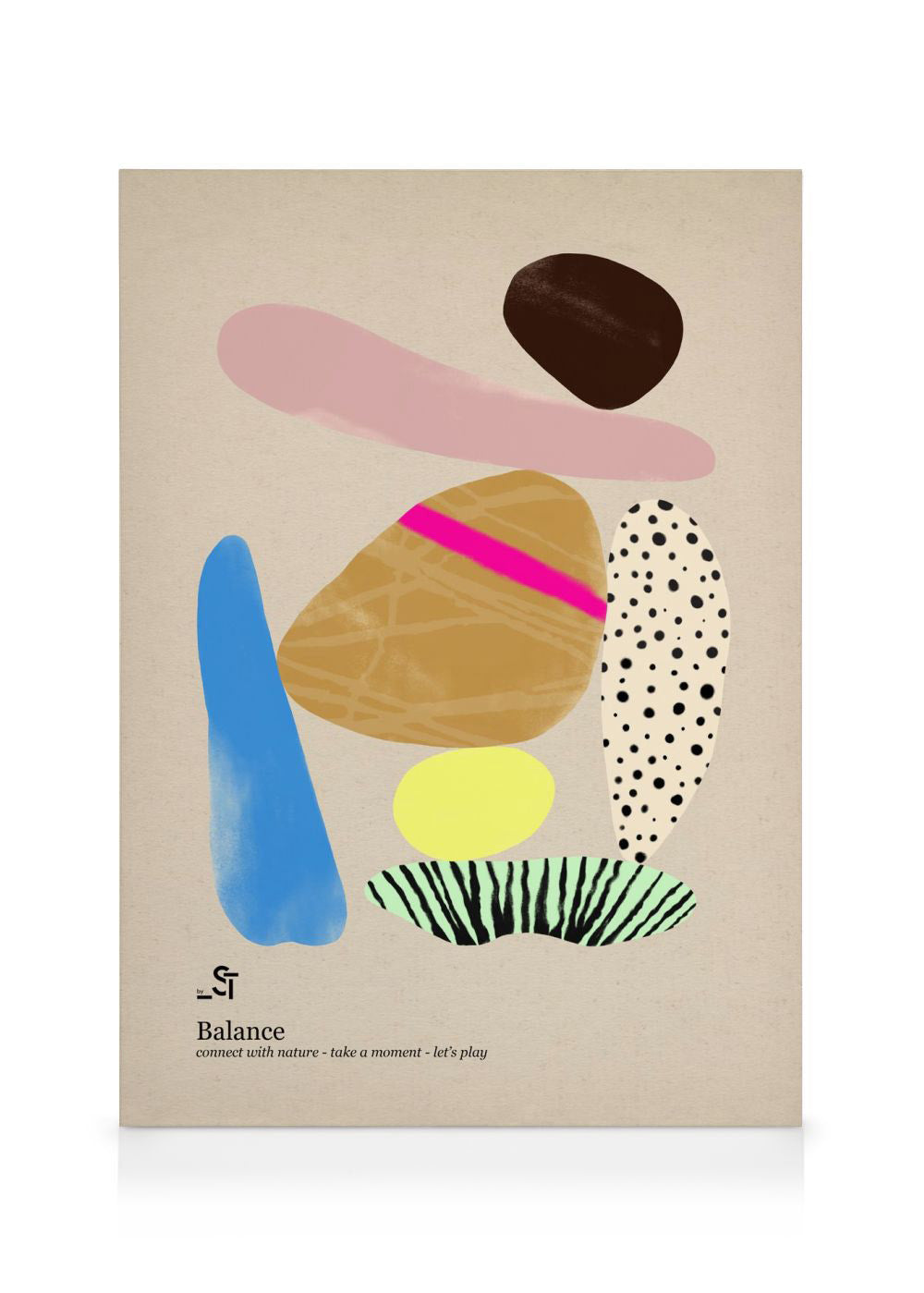 Sylvia Takken - Balance Canvas print