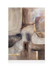 Golden Watercolor No3 Canvas print