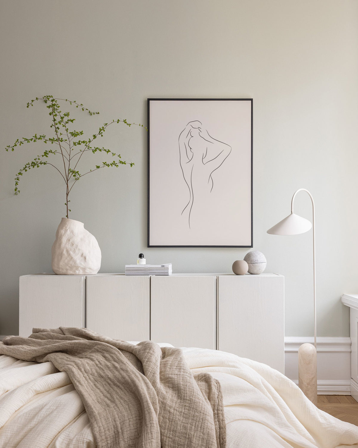 Simple Lines No1 Canvas print