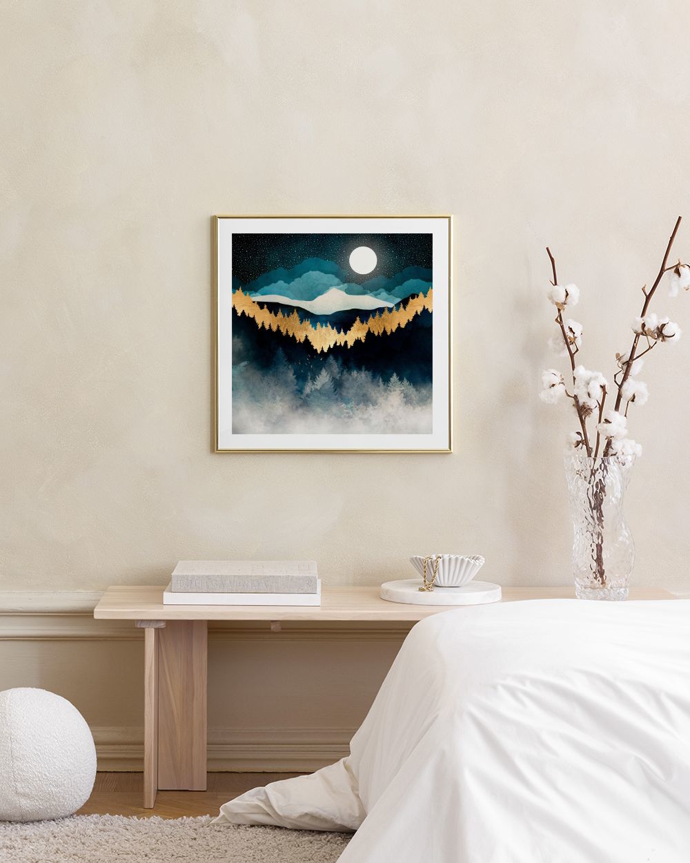 SpaceFrog Designs - Indigo Night Print