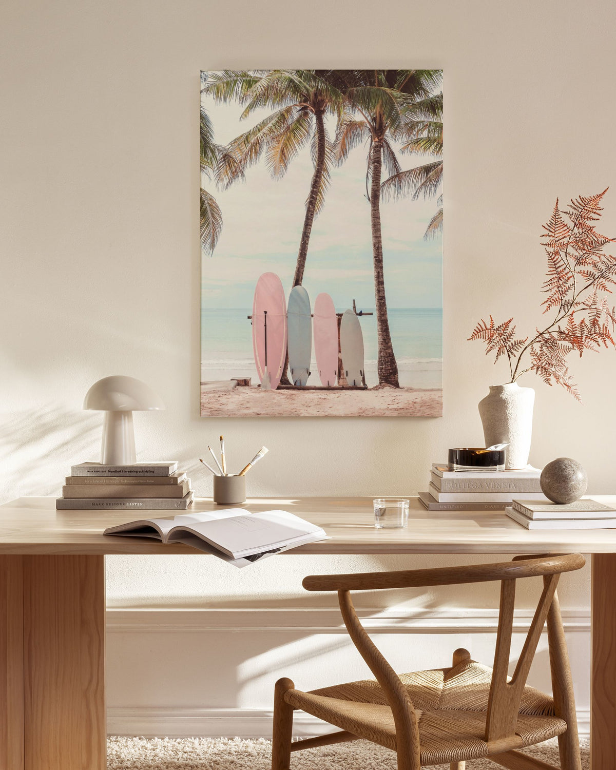 Surfboards Canvas print