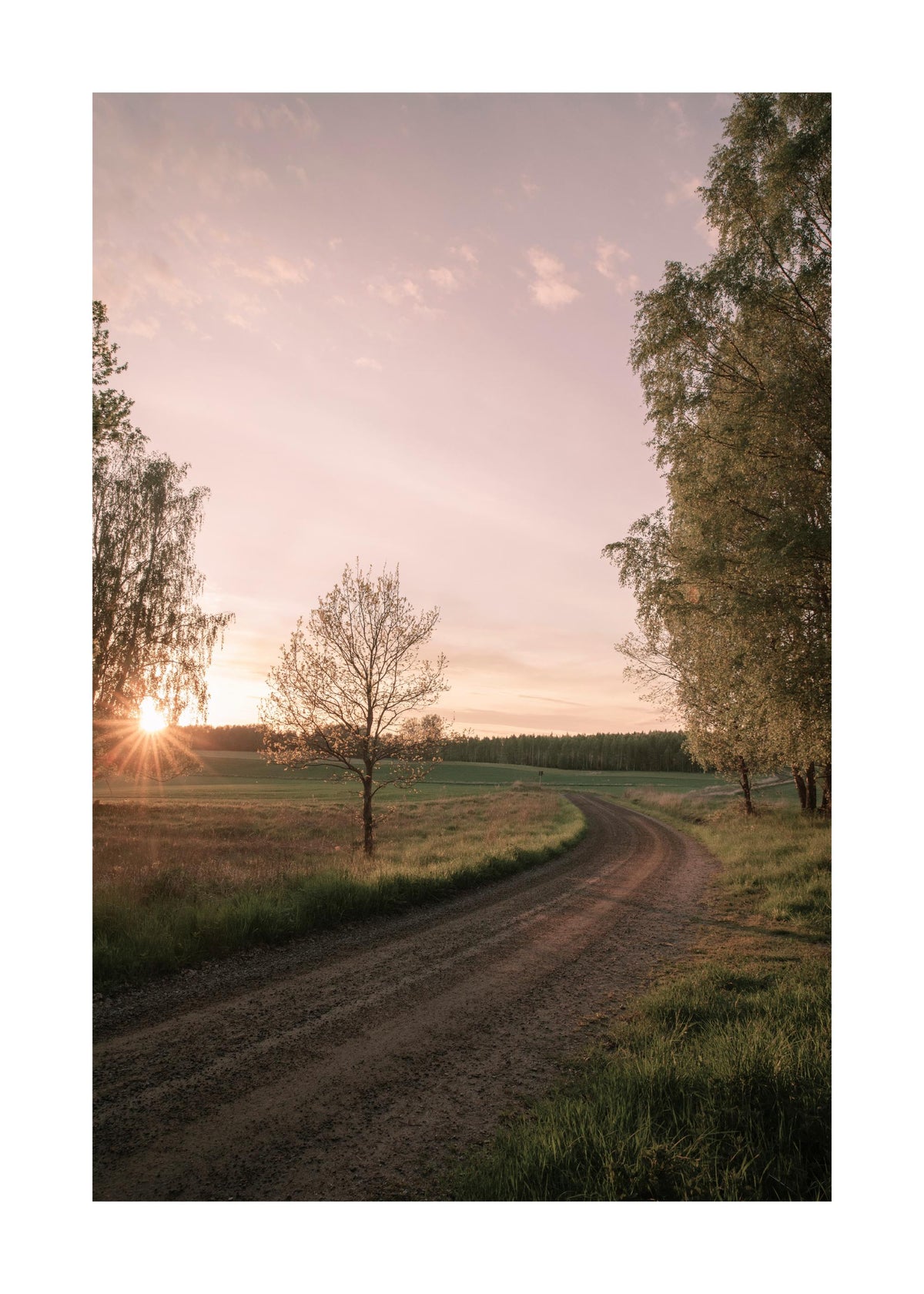 Sunset Road Print