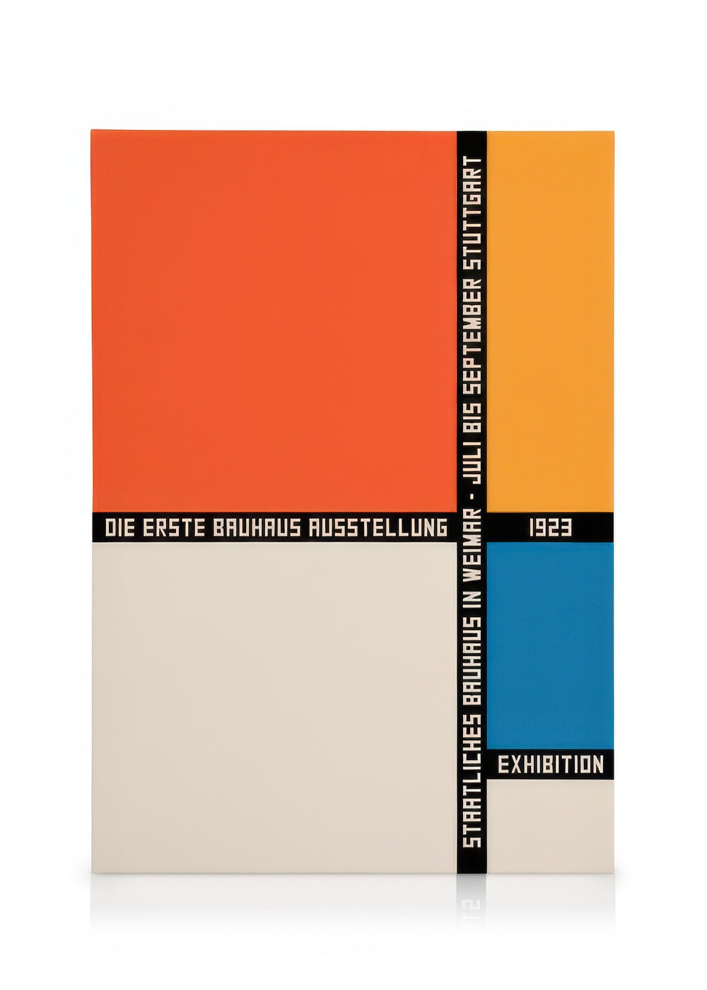 Bauhaus Geometric Color Blocks Canvas print