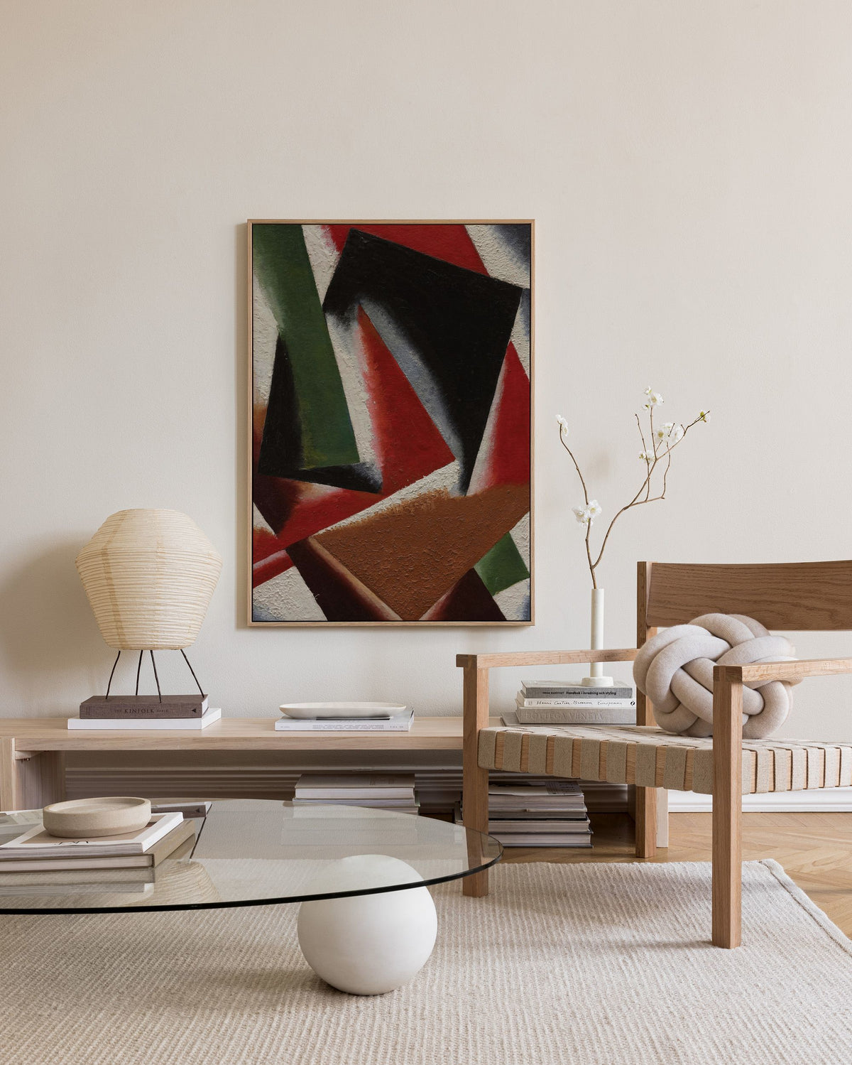 Lyubov Popova - Painterly Architectonics Canvas print
