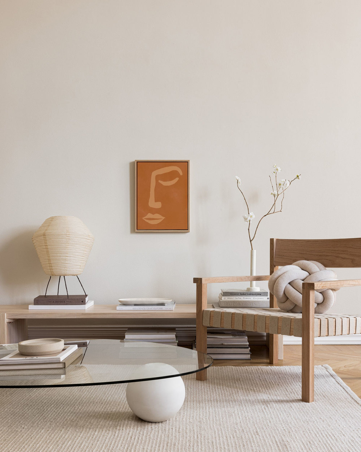 Hazel Face Canvas print