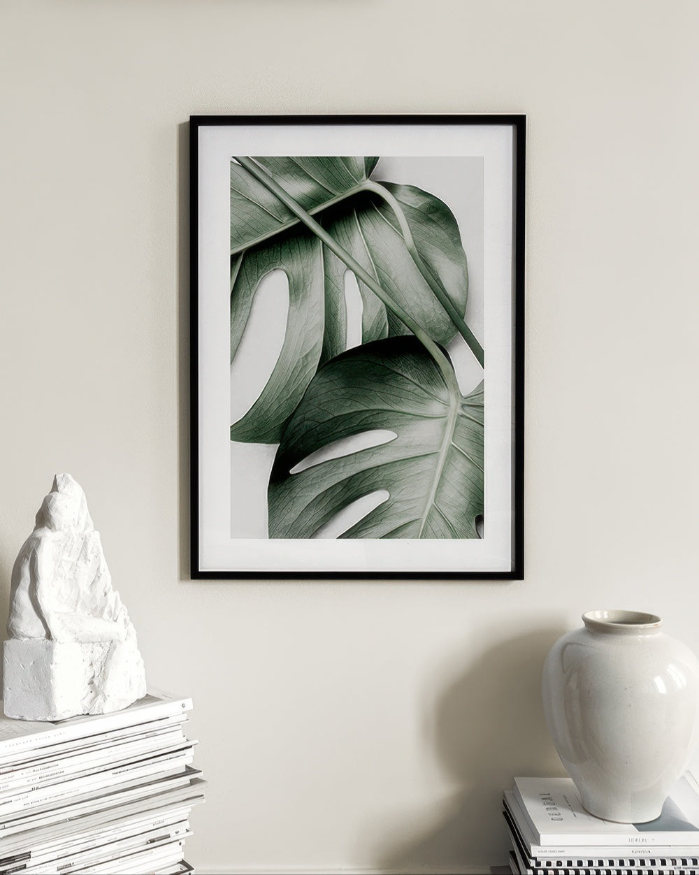 Monstera Pair Print