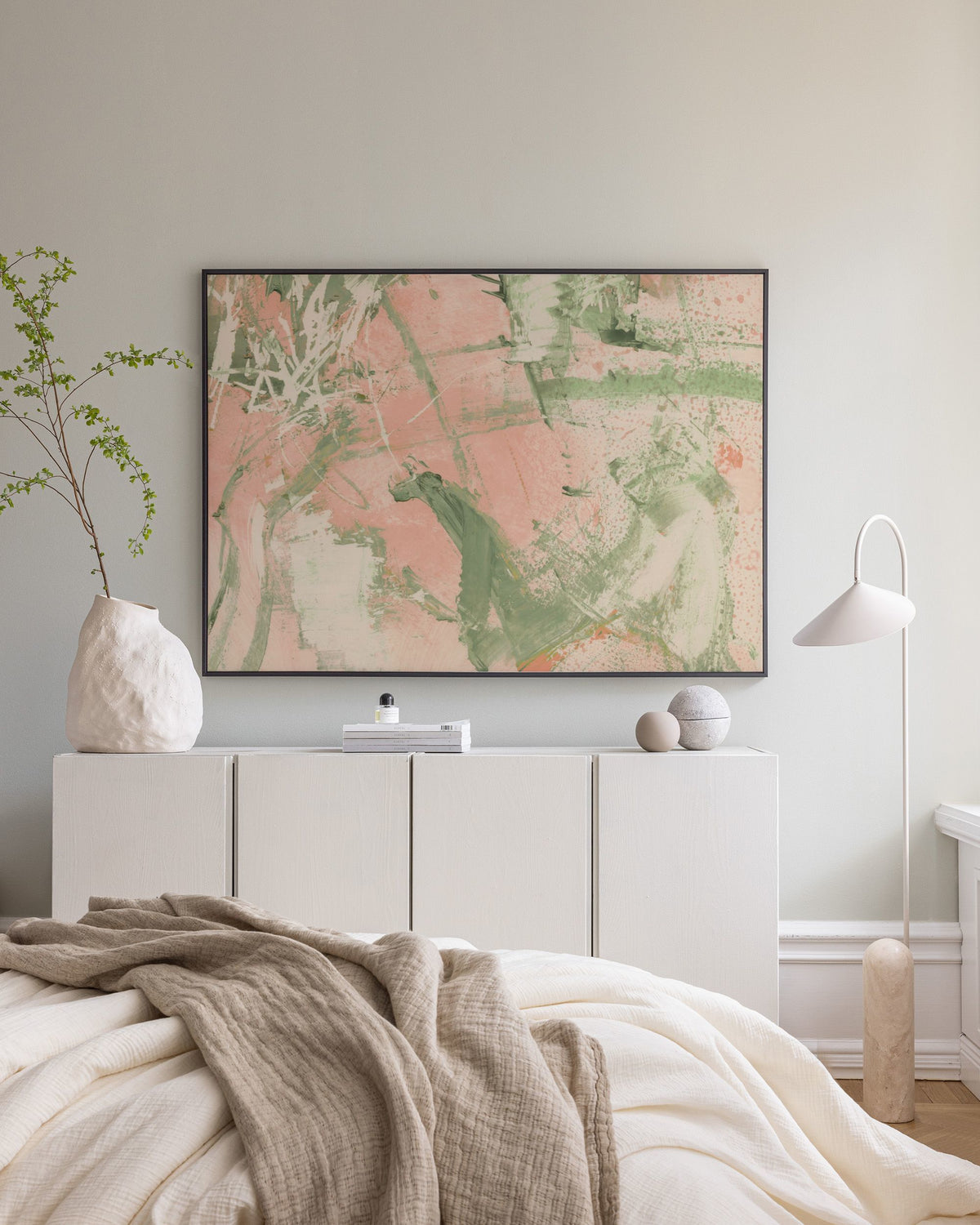 Blush Expression No2 Canvas print