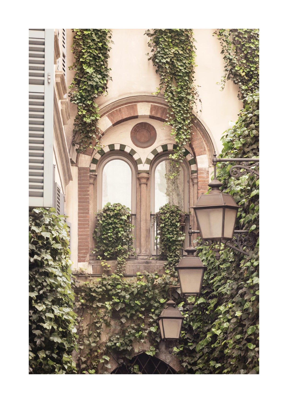 Ivy Architecture Print
