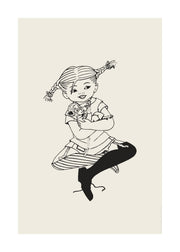Pippi Longstocking No2 Print
