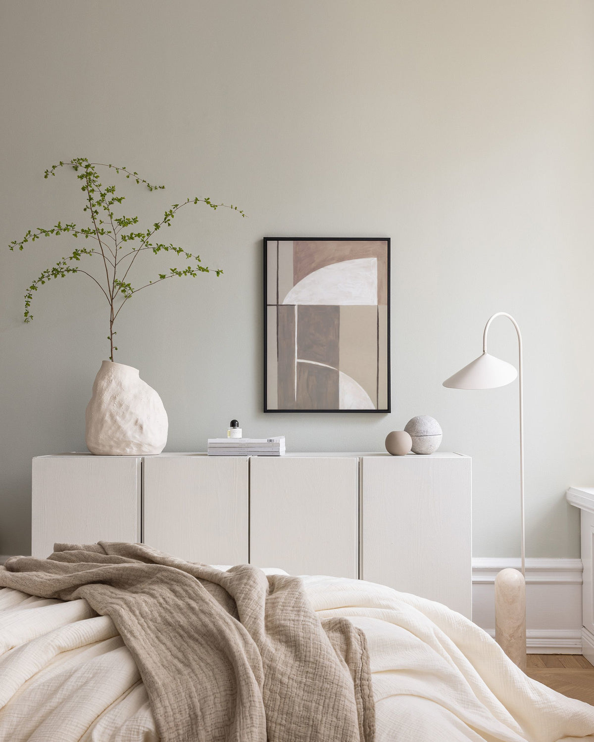 Earthy Shapes Canvas print