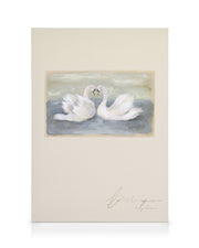 The Swans Canvas print
