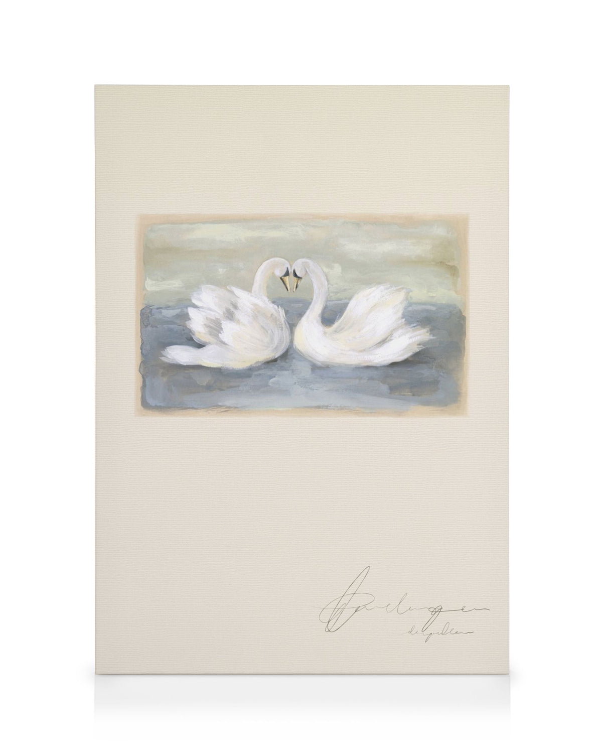 The Swans Canvas print