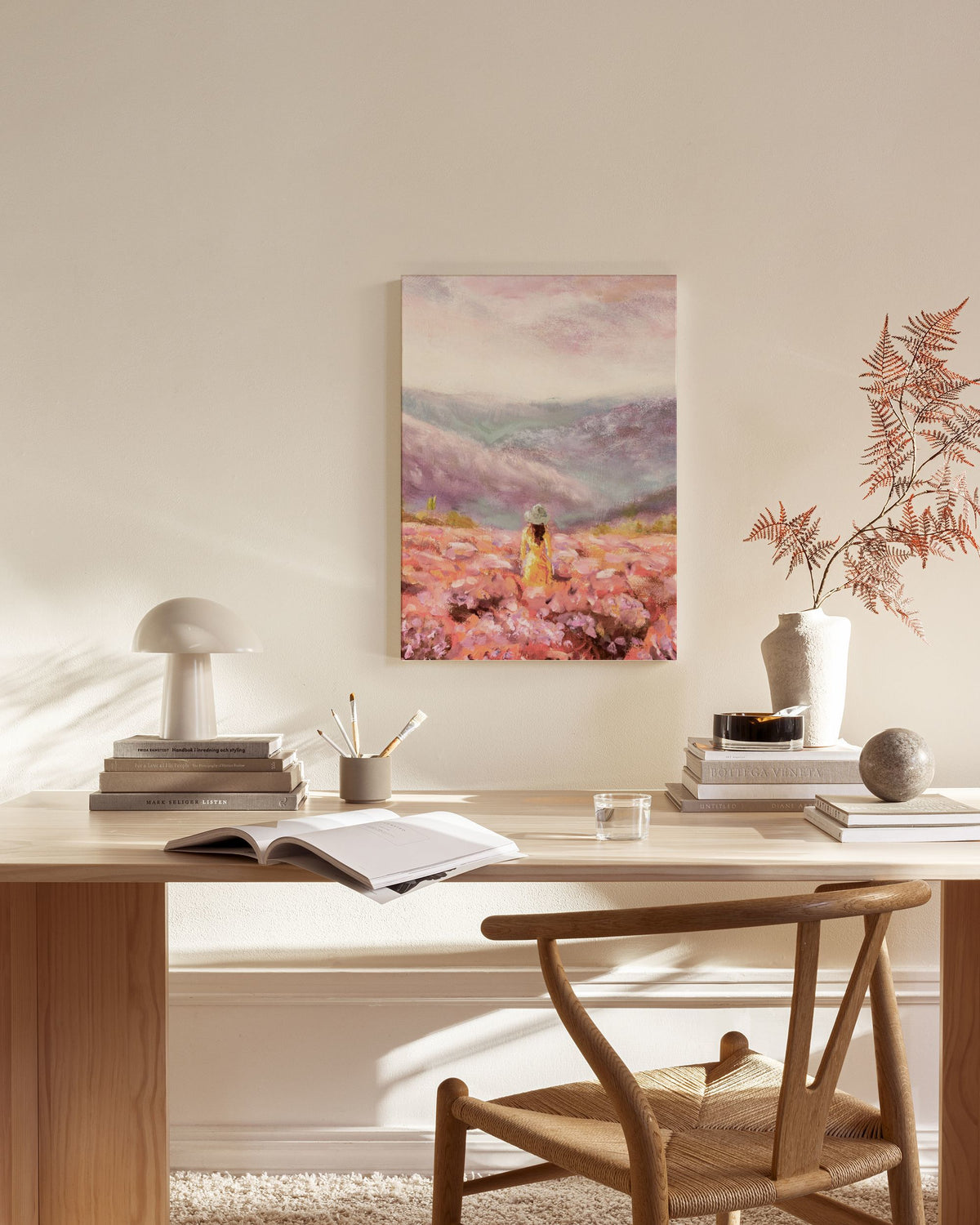 Champ De Fleurs Canvas print