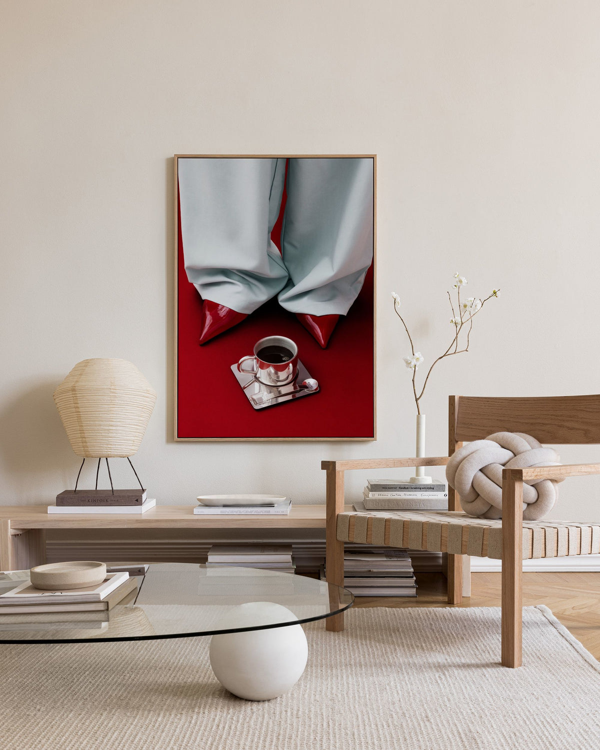 Caffeine and Confidence Canvas print