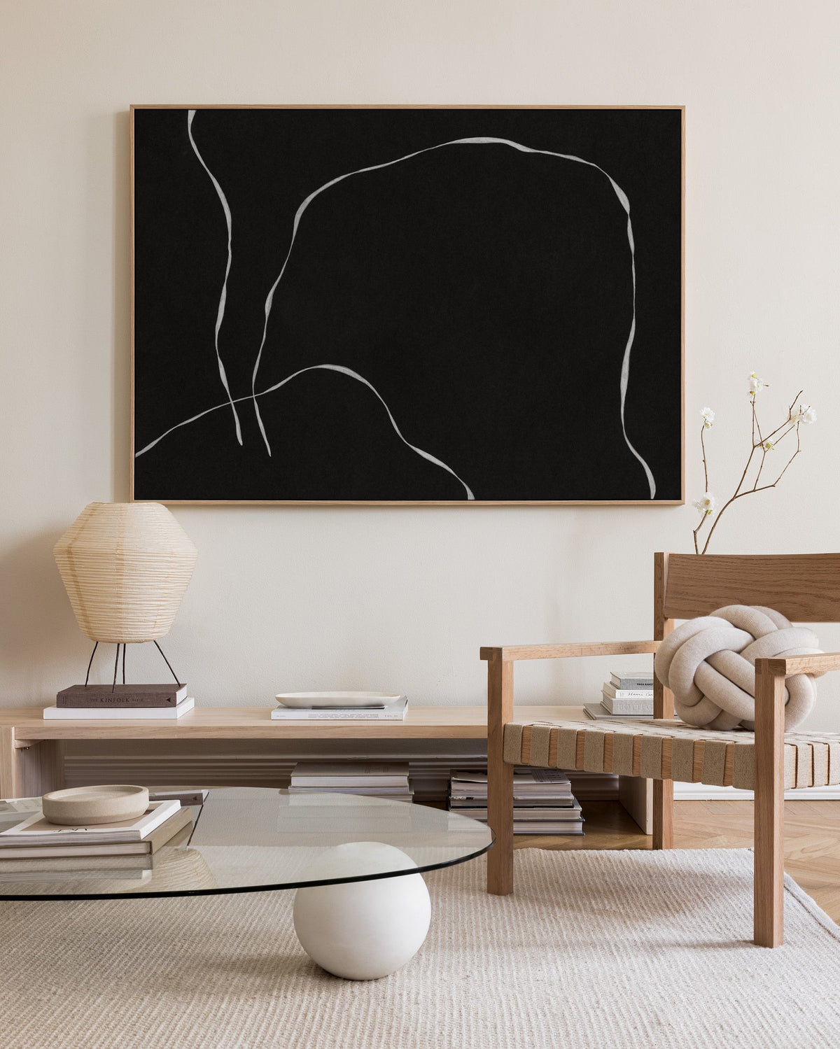 In Line Canvas print