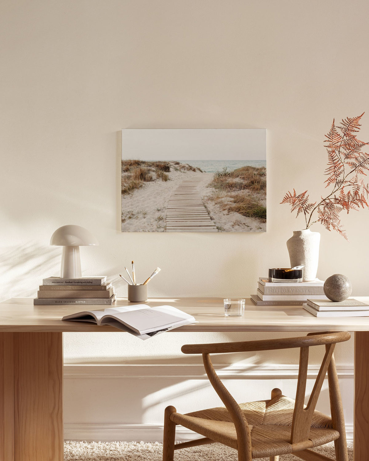 Beach Path Canvas print