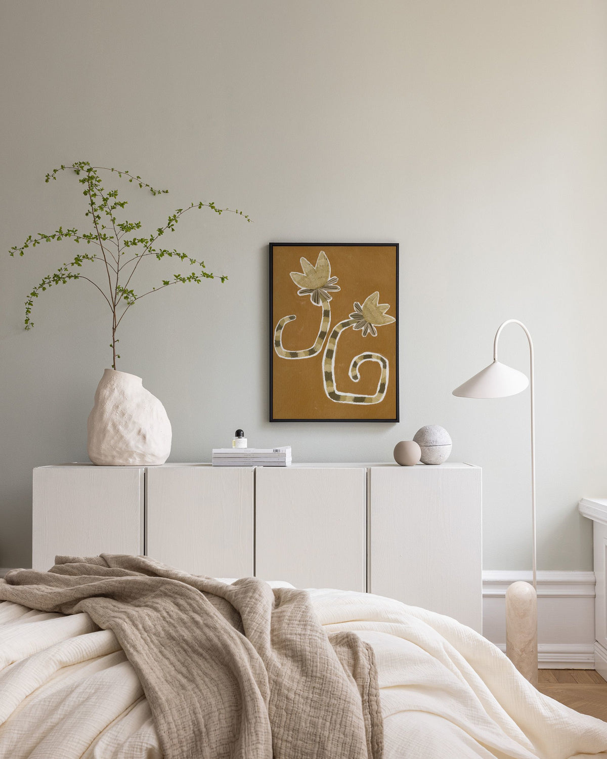 Shatha Al Dafai - Delicate Bloom 8 Canvas print