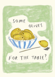 Lauren Emmett - Olives Print