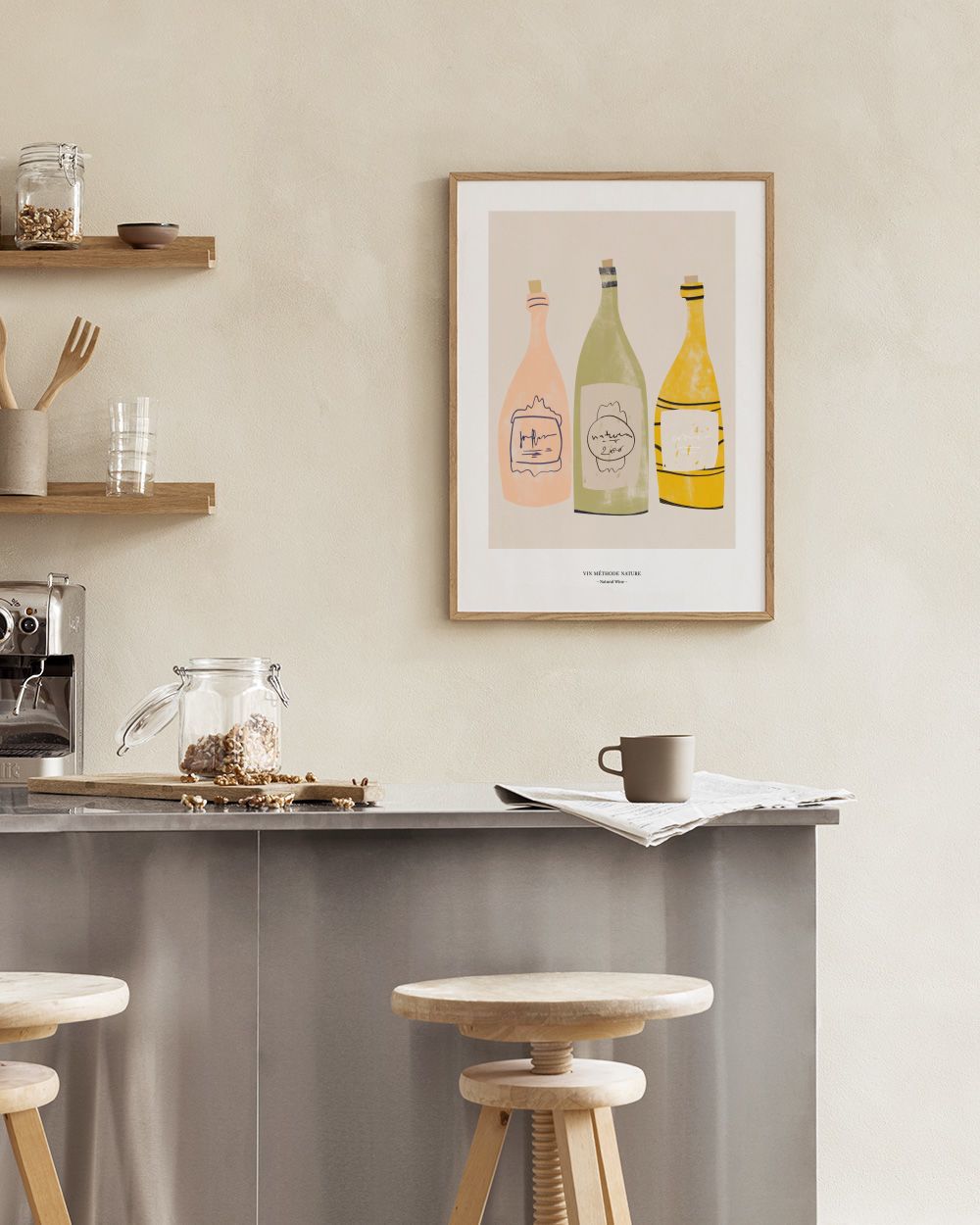 Natural Wine No1 Print