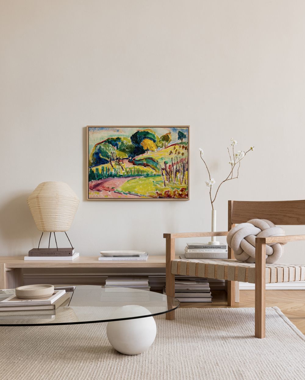Alfred Henry Maurer - Hills Canvas print
