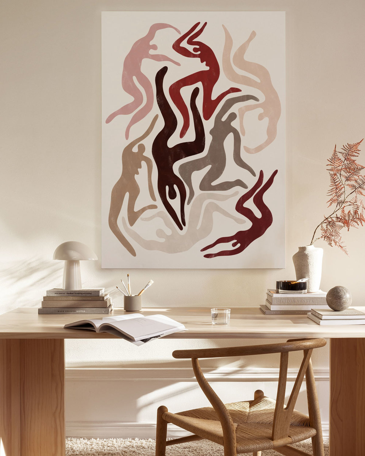 Kit Agar - The Dance Canvas print