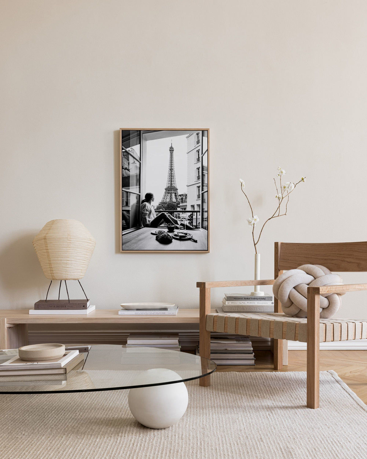 Lunch With a View Canvas print