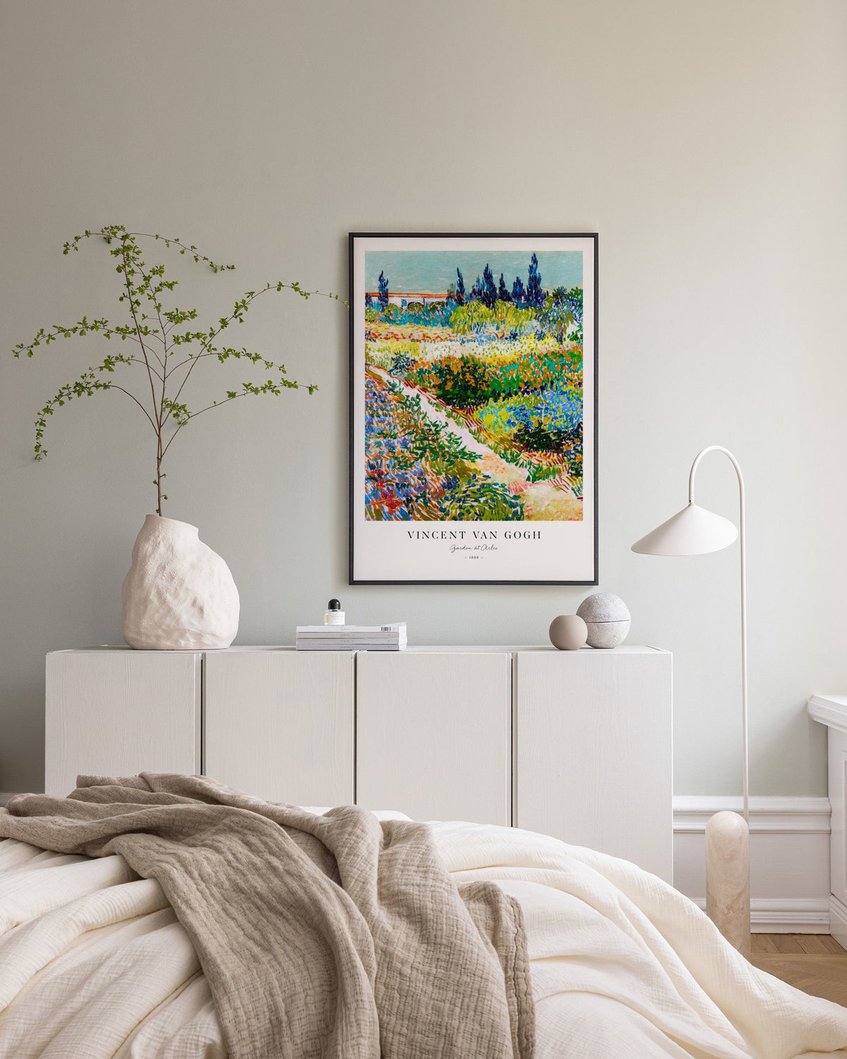 Van Gogh - Garden at Arles Canvas print