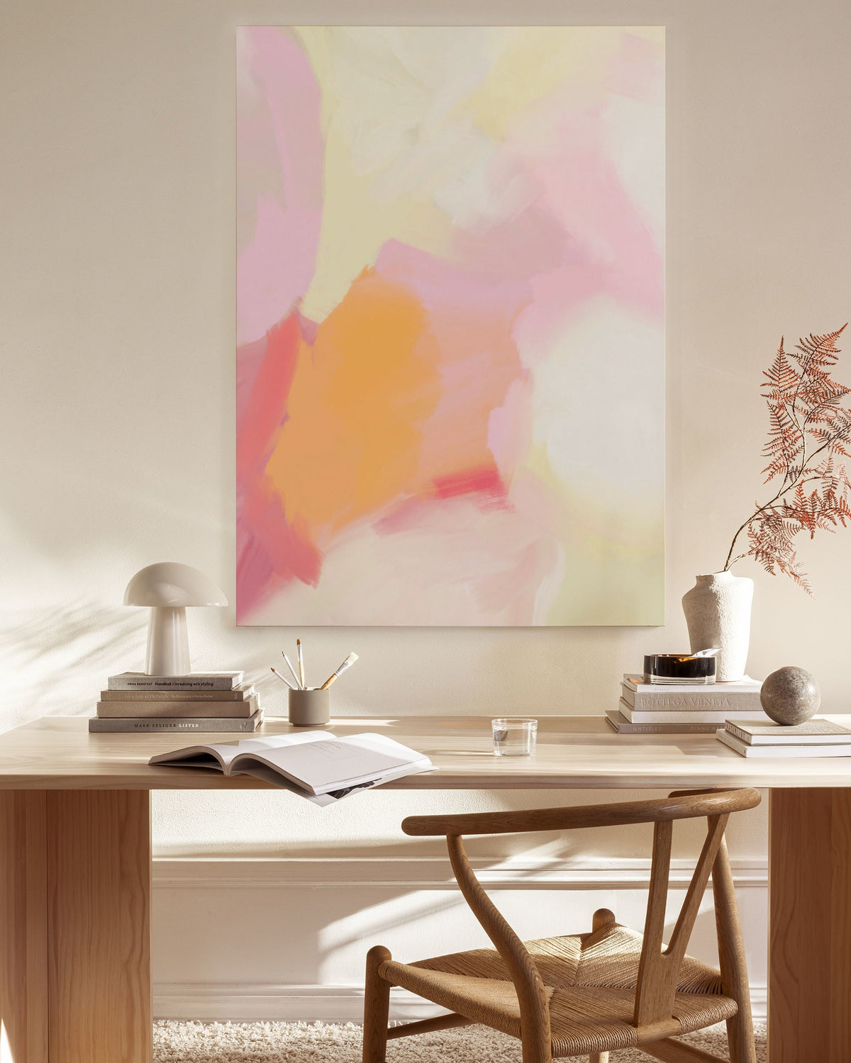 Painterly Expression No2 Canvas print
