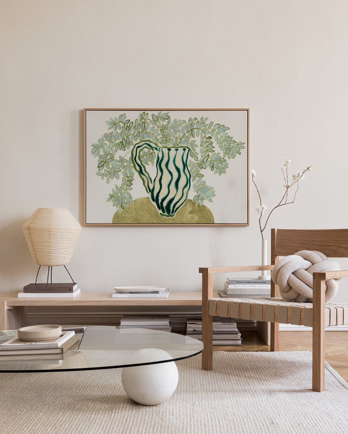 La Poire - Wisterias Canvas print