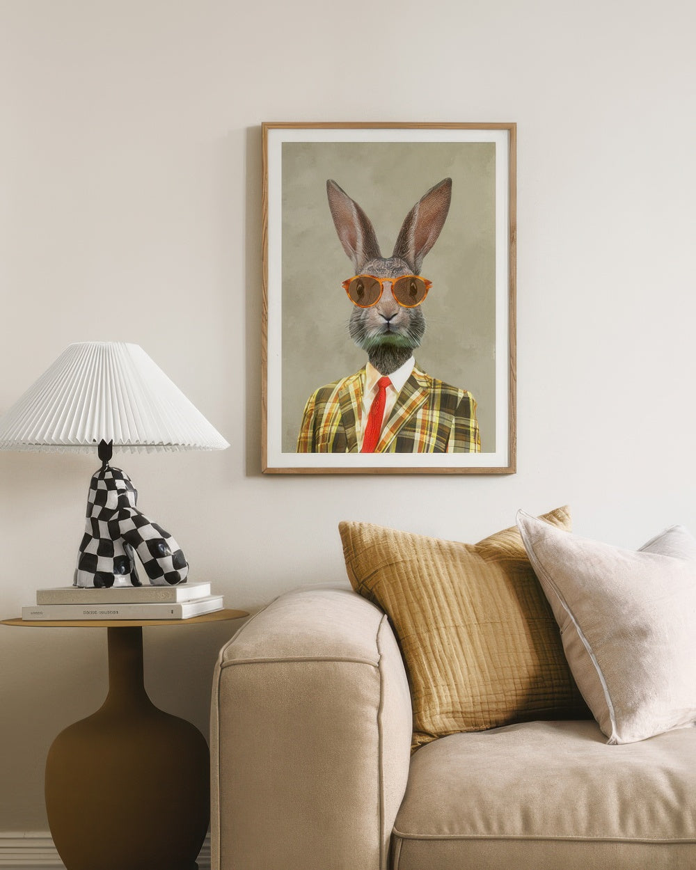 Coco De Paris - Rabbit Vintage Man Print