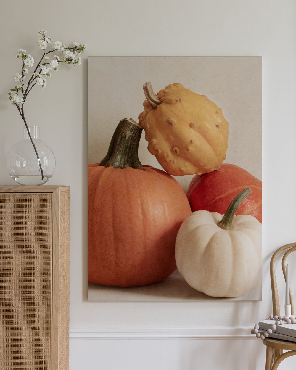 Pile of Pumpkins Canvas print
